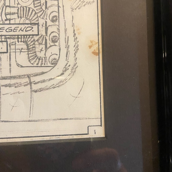 Dave Cockrum’s Iron Maiden from revival of THUNDER Agents Framed Black and White - Picture 8 of 17